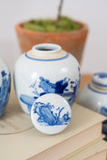 Load image into Gallery viewer, Petite Ginger Jar with Asian Scene
