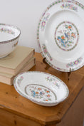 Load image into Gallery viewer, Wedgwood Bone China Kutani Crane Large Round Platter | 13.5” | Mint Condition
