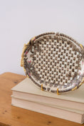 Load image into Gallery viewer, 19th Century Antique Majolica by Wedgwood Basket Weave Platter
