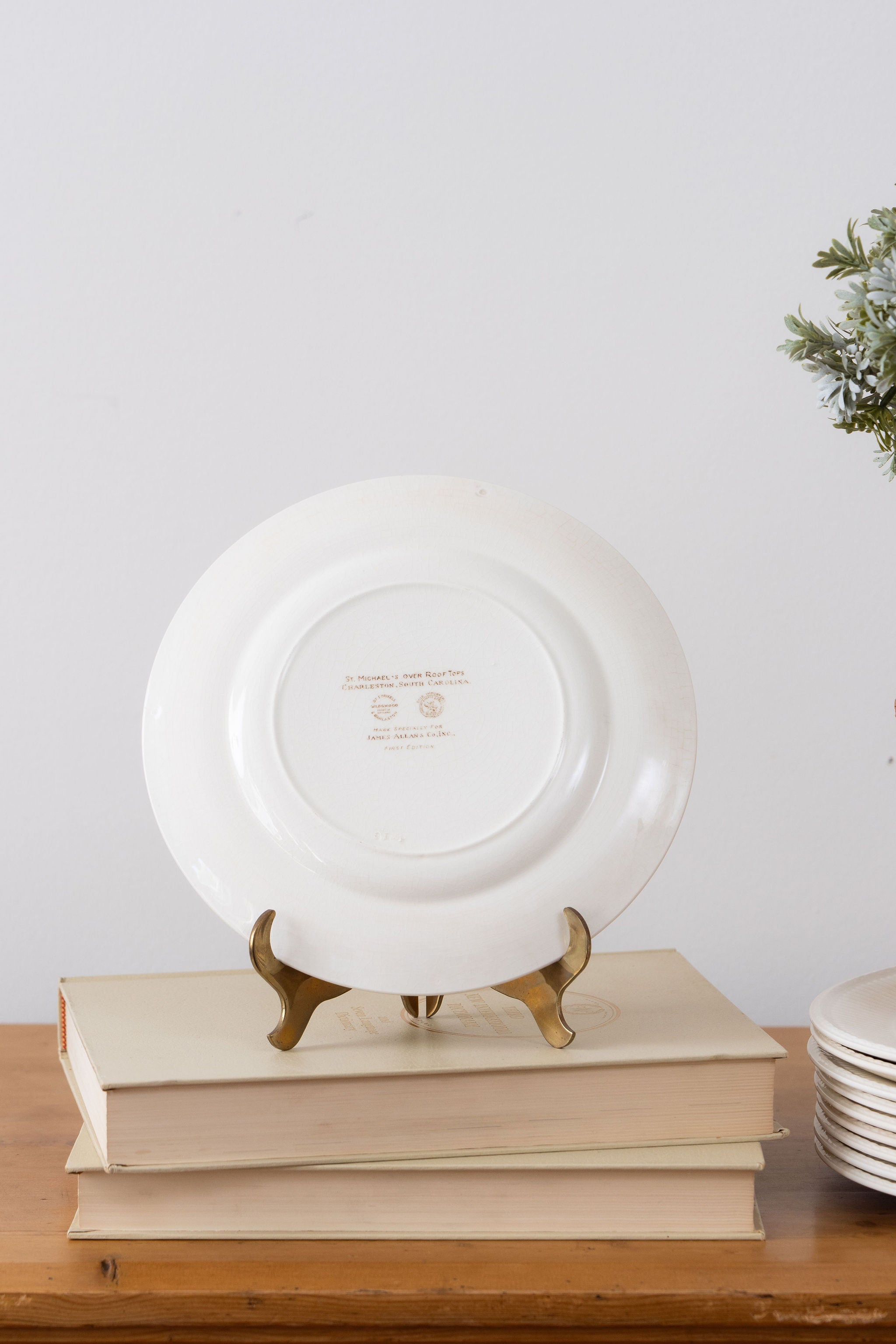 RARE First Edition Vtg. Charleston Collection Wedgwood Dinner Plates