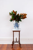 Load image into Gallery viewer, Hand Painted Blue + White Floral Large Vase
