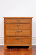 Load image into Gallery viewer, 19th Century European Pine 4- Drawer Chest
