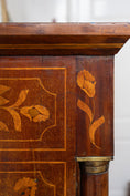 Load image into Gallery viewer, Antique Dutch Marquetry Chest Drawers Tall Boy Inlay (c. 1820)
