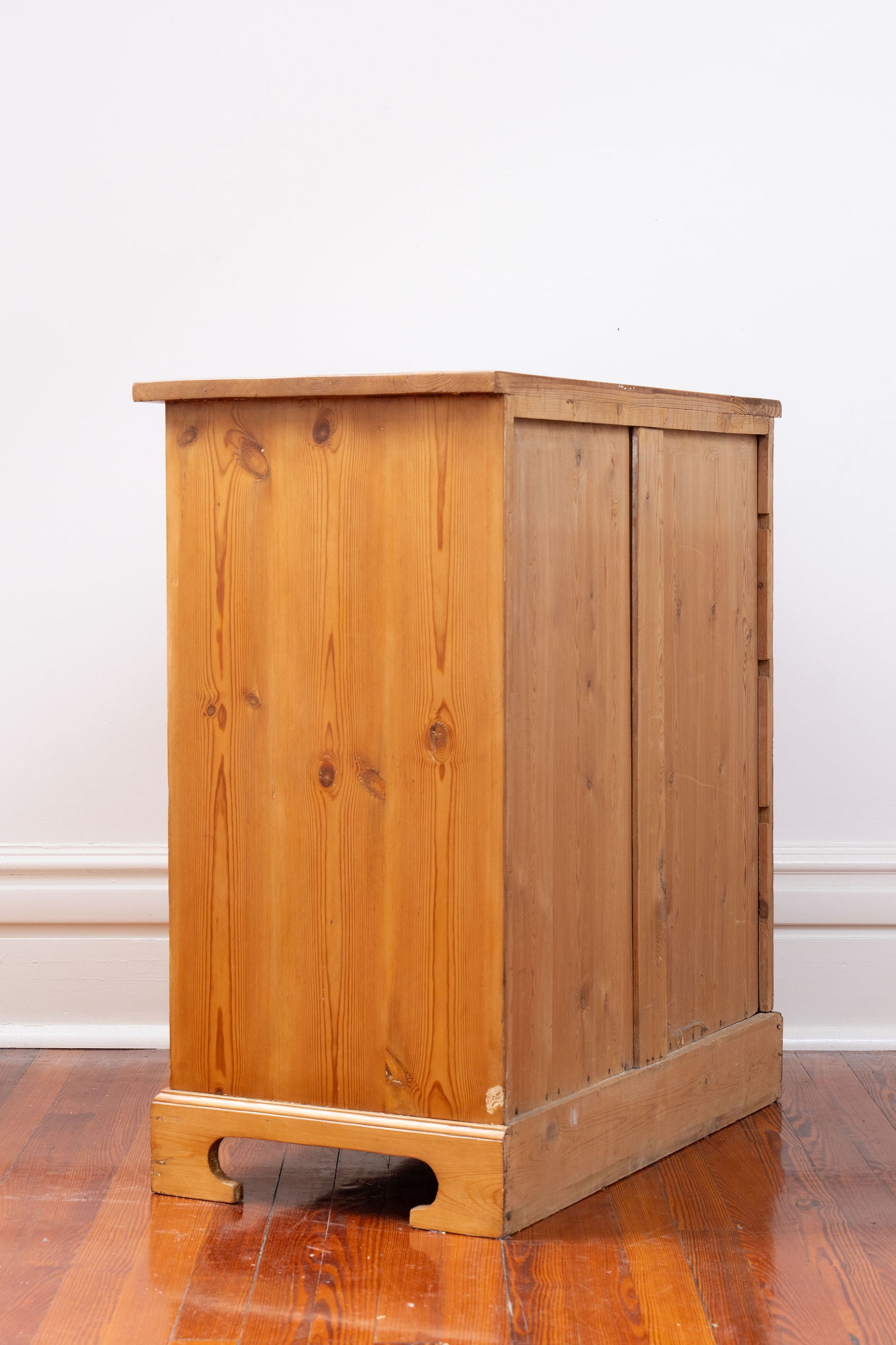 19th Century European Pine 4- Drawer Chest