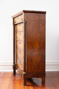 Load image into Gallery viewer, Antique Dutch Marquetry Chest Drawers Tall Boy Inlay (c. 1820)
