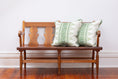 Load image into Gallery viewer, Pine + Cherry Bench or Settee with Carved Back | by Stickley c. 1920
