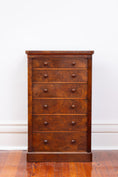 Load image into Gallery viewer, Victorian Walnut Wellington Chest (circa 1845-1870) | English Maker Toplis & Son
