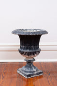 Load image into Gallery viewer, Vintage Patina Cast-Aluminum Planters (PAIR)
