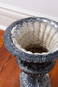 Load image into Gallery viewer, Vintage Patina Cast-Aluminum Planters (PAIR)

