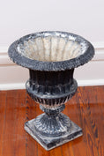 Load image into Gallery viewer, Vintage Patina Cast-Aluminum Planters (PAIR)
