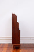 Load image into Gallery viewer, Vintage English Mahogany Waterfall Bookcase
