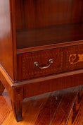Load image into Gallery viewer, Vintage English Mahogany Waterfall Bookcase
