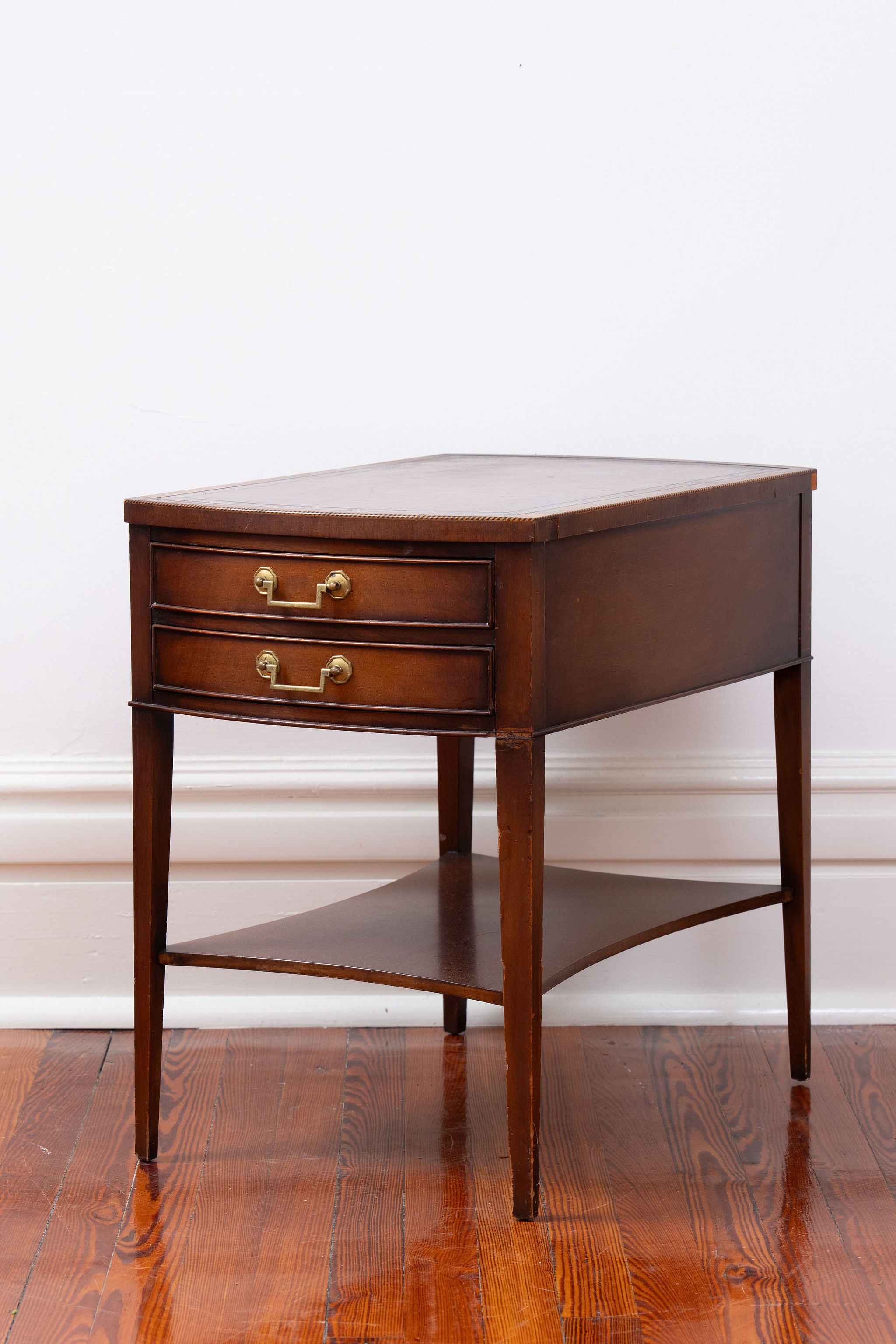 Mahogany Table With Side Drawer Mahogany Table With Side Drawer