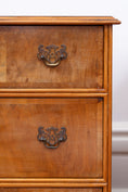 Load image into Gallery viewer, English Burl Walnut Bedside Chests (PAIR)
