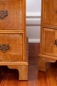 Load image into Gallery viewer, English Burl Walnut Bedside Chests (PAIR)
