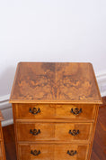 Load image into Gallery viewer, English Burl Walnut Bedside Chests (PAIR)
