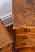 Load image into Gallery viewer, English Burl Walnut Bedside Chests (PAIR)
