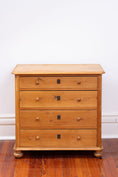 Load image into Gallery viewer, 19th Century European Pine 4-Drawer Chest
