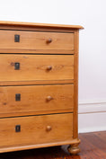 Load image into Gallery viewer, 19th Century European Pine 4-Drawer Chest
