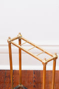 Load image into Gallery viewer, Antique English Victorian Brass Umbrella Stand
