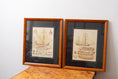 Load image into Gallery viewer, Vintage Boat Prints With Navy Mats (PAIR)
