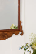 Load image into Gallery viewer, 19th Century Burl Chippendale Mirror
