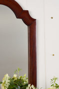 Load image into Gallery viewer, Vintage Arched Wooden Mirror
