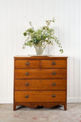 Load image into Gallery viewer, 19th Century Federal Chest with Scallop Apron
