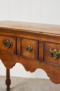 Load image into Gallery viewer, 19th Century English Oak Dresser Base with Scalloped Apron
