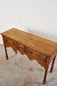 Load image into Gallery viewer, 19th Century English Oak Dresser Base with Scalloped Apron
