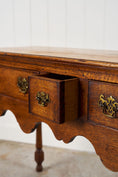 Load image into Gallery viewer, 19th Century English Oak Dresser Base with Scalloped Apron
