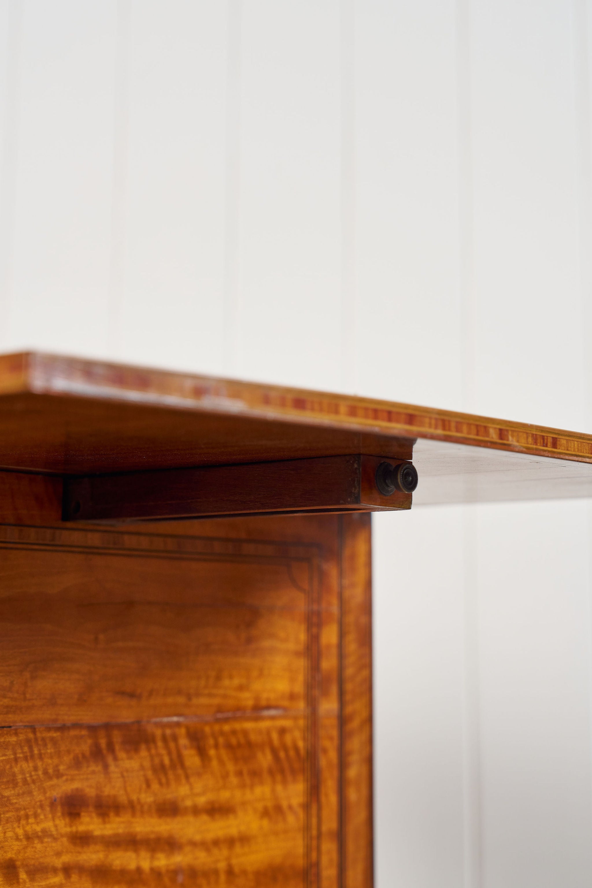 Early 19th Century Mahogany Inlaid Writing Cabinet