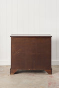 Load image into Gallery viewer, Antique English Mahogany 2 Over 3 Bachelor's Chest with Flip Top
