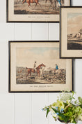 Load image into Gallery viewer, Antique Horse Print in Black Frame of ‘The High Mettled Racer’ Series
