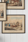 Load image into Gallery viewer, Antique Horse Print in Black Frame of ‘The High Mettled Racer’ Series
