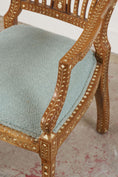 Load image into Gallery viewer, Anglo-Indian Teak Bone Inlay Chippendale Armchair
