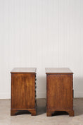 Load image into Gallery viewer, RARE PAIR 19th Century Oyster Cut Beside Chests
