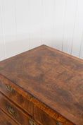 Load image into Gallery viewer, Early 18th Century William & Mary Burl Walnut Chest of Drawers with Inlay Top on Bun Feet (c. 1720)
