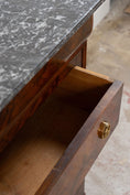 Load image into Gallery viewer, 19th Century Walnut Louis Philippe Commode with Brass Ring Pulls
