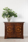 Load image into Gallery viewer, 19th Century Walnut Louis Philippe Commode with Brass Ring Pulls
