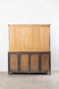 Load image into Gallery viewer, 18th Century Oak Buffet + Plate Rack with Scalloped Detailing (c. 1770)
