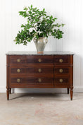Load image into Gallery viewer, 19th Century Louis XVI Style Marble Top Commode
