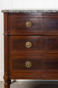 Load image into Gallery viewer, 19th Century Louis XVI Style Marble Top Commode
