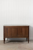 Load image into Gallery viewer, 19th Century Louis XVI Style Marble Top Commode
