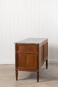 Load image into Gallery viewer, 19th Century Louis XVI Style Marble Top Commode
