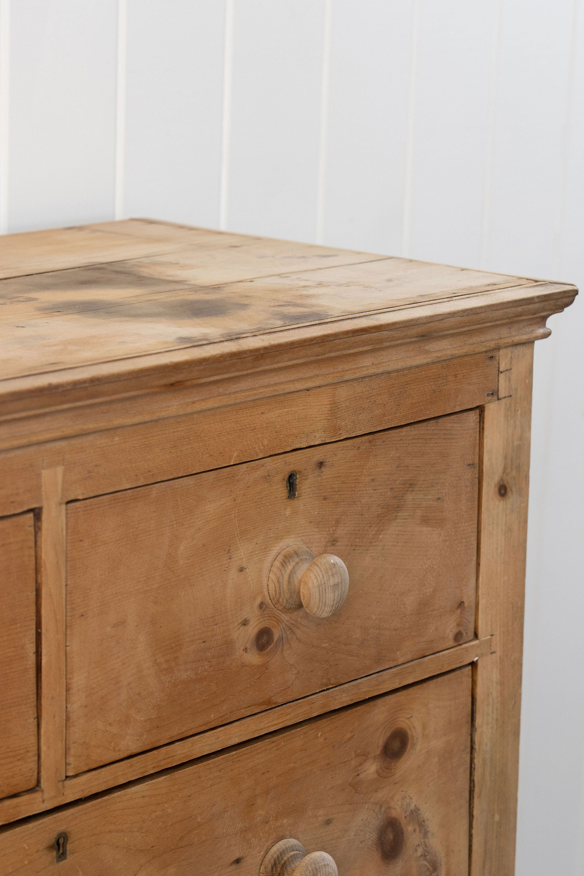 Antique English Pine Chest