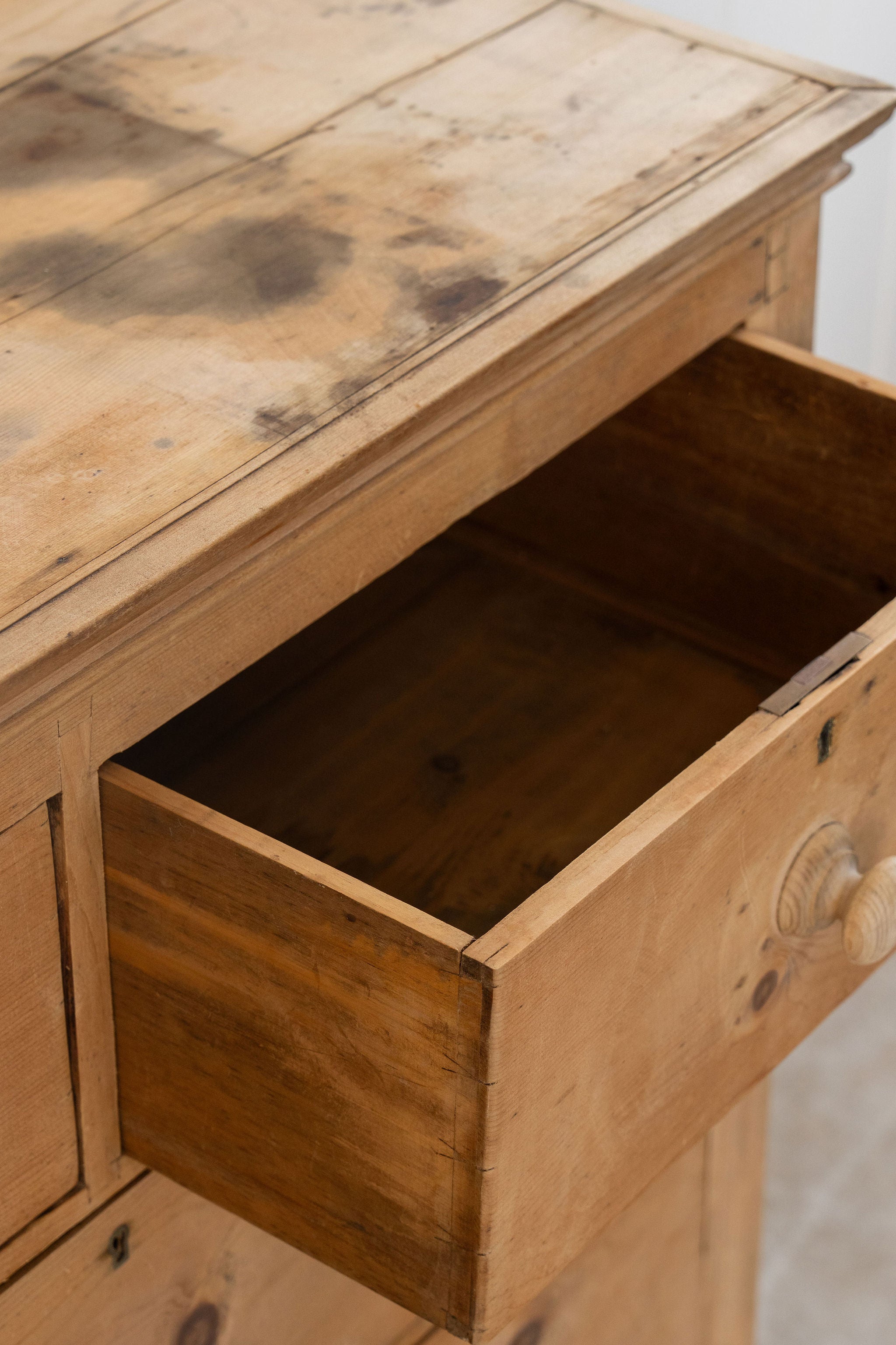 Antique English Pine Chest