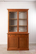 Load image into Gallery viewer, Large Victorian Oak Library Bookcase
