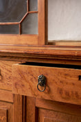 Load image into Gallery viewer, Large Victorian Oak Library Bookcase

