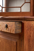 Load image into Gallery viewer, Large Victorian Oak Library Bookcase
